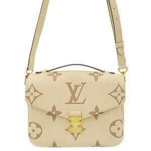 Louis Vuitton Bicolor Monogram Empreinte Pochette Metis Bag